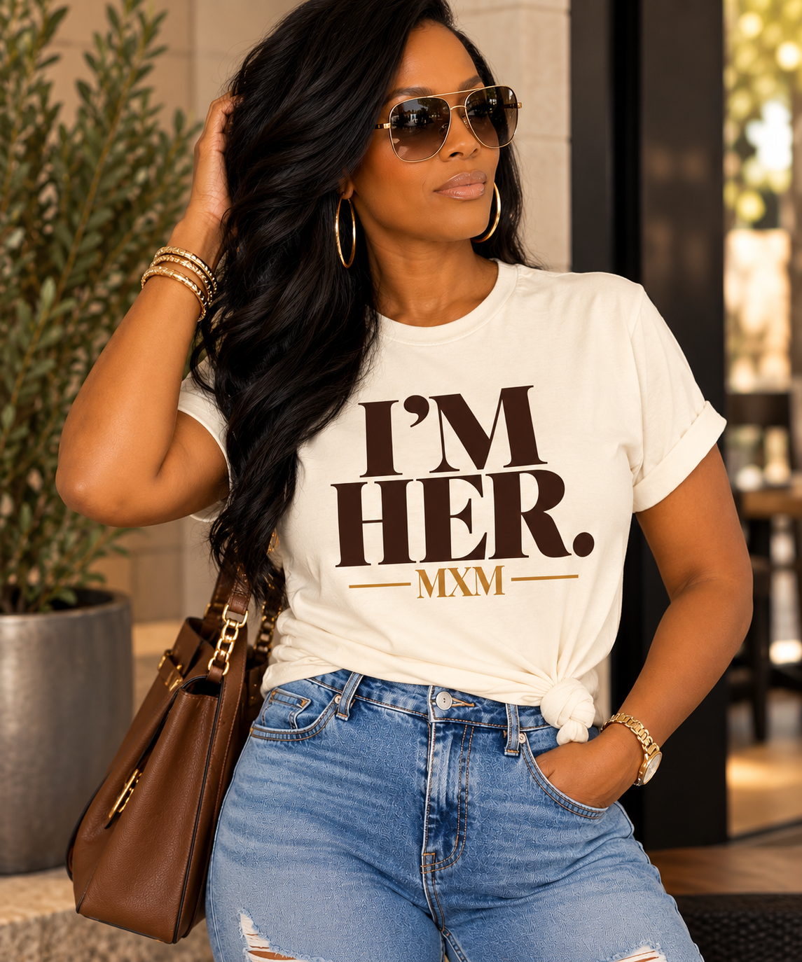 I’M HER. Statement Tee | Melanin X Melanin