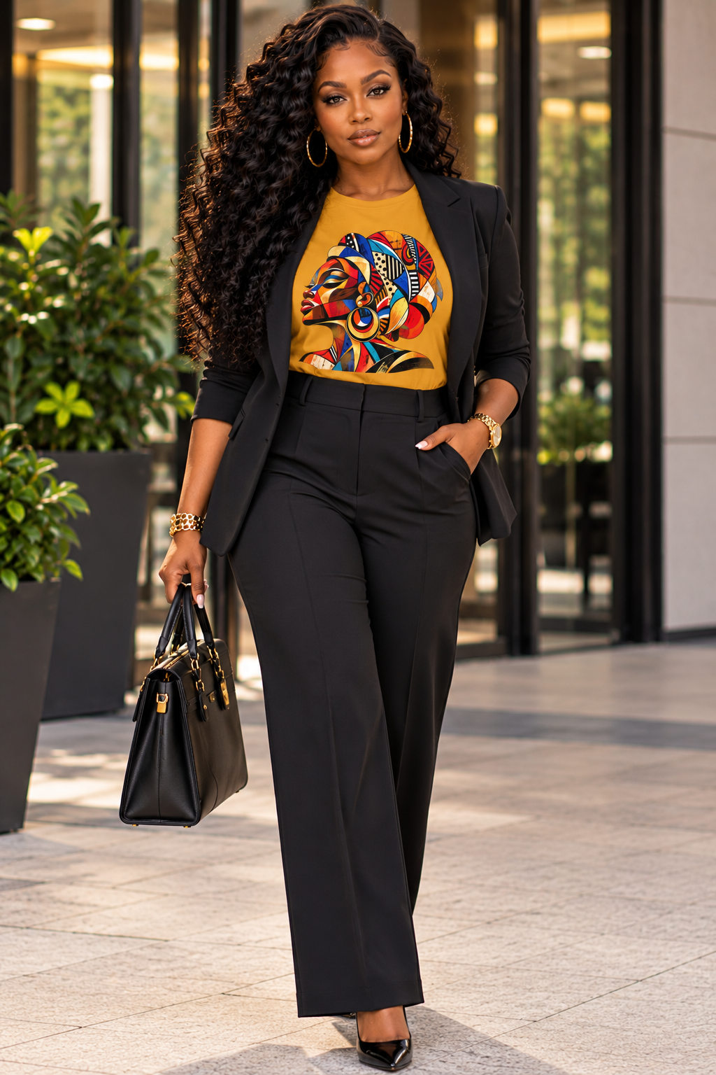 Rooted in Color Art Tee | Melanin X Melanin