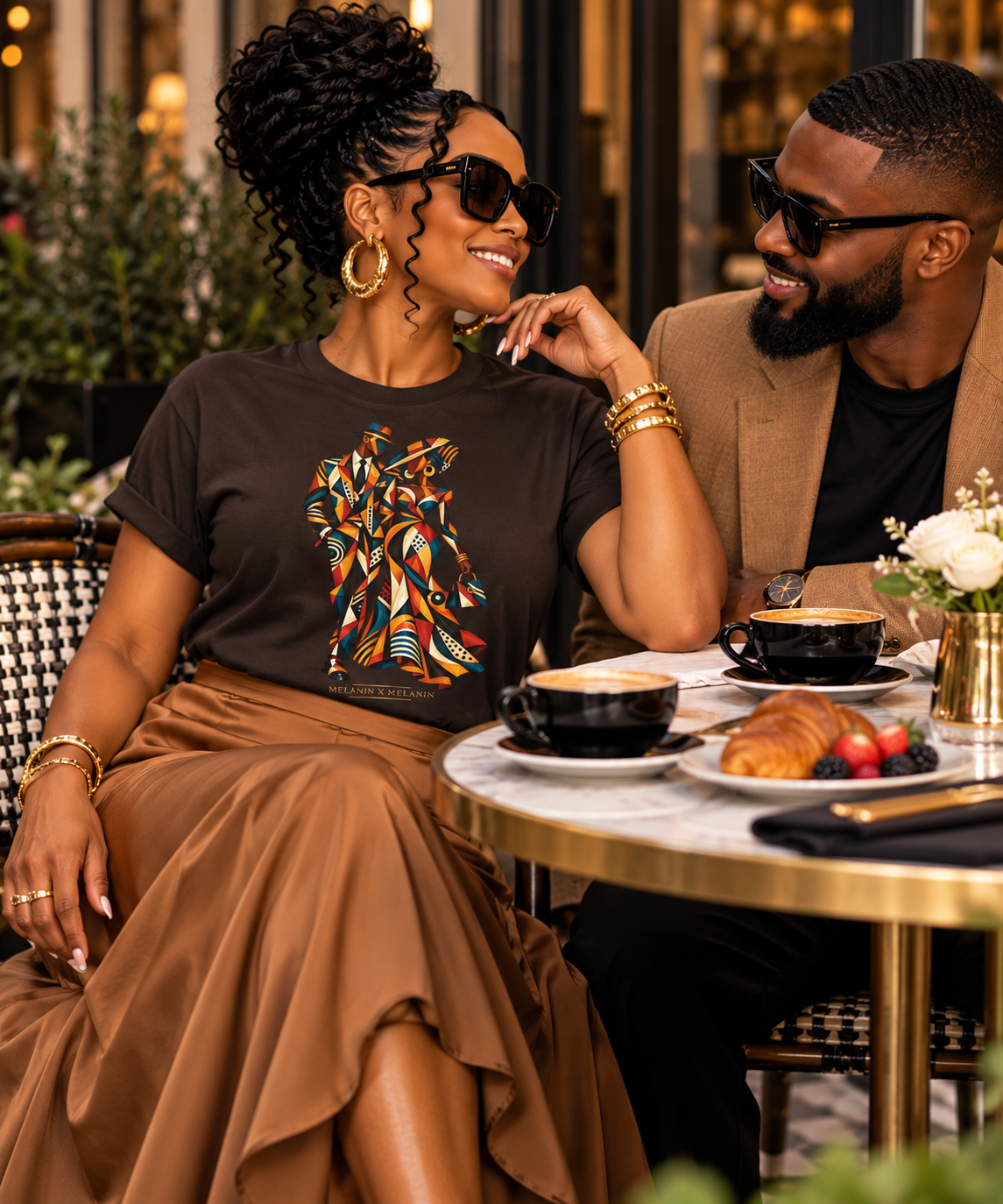 Rooted Together Art Tee | Melanin X Melanin