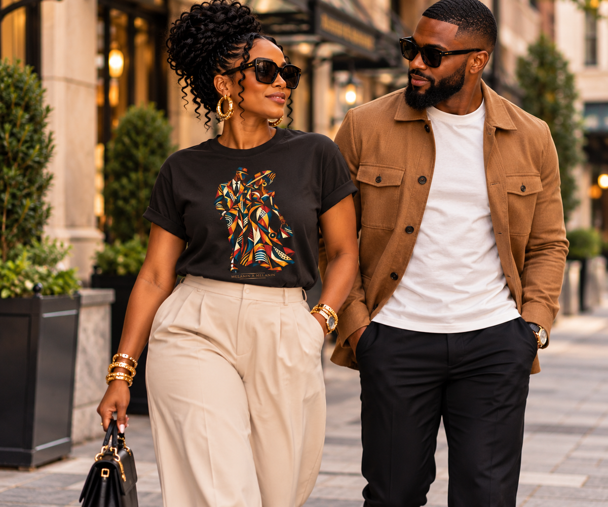 Rooted Together Art Tee | Melanin X Melanin