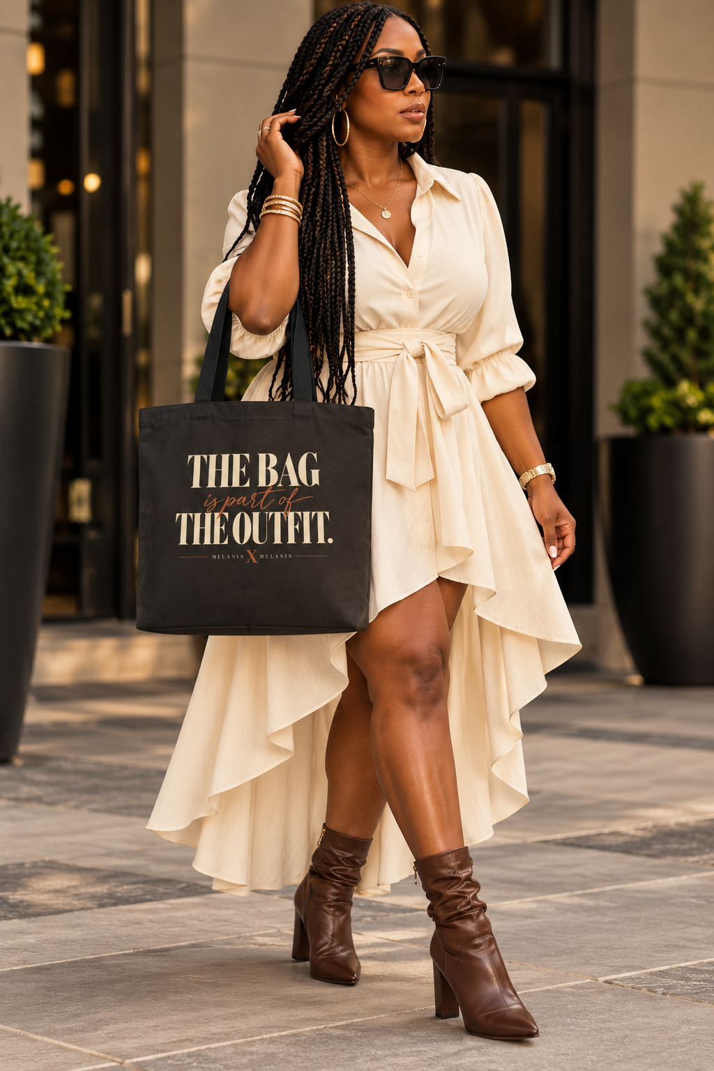 The Bag Is Part of the Outfit Tote | Melanin X Melanin