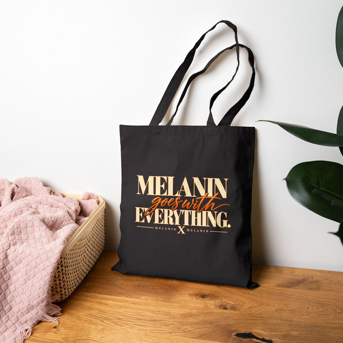Melanin Goes With Everything Tote | Melanin X Melanin