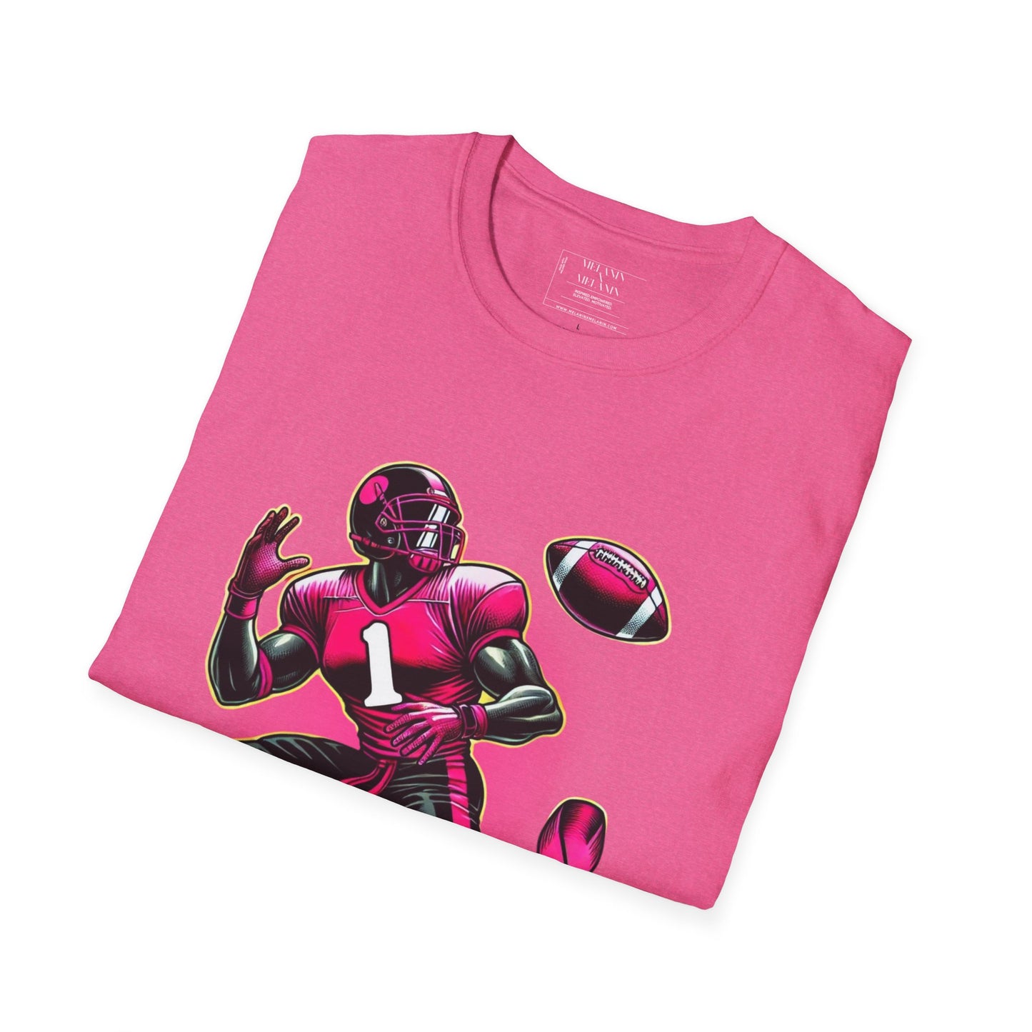 Pink Out Football T-Shirt