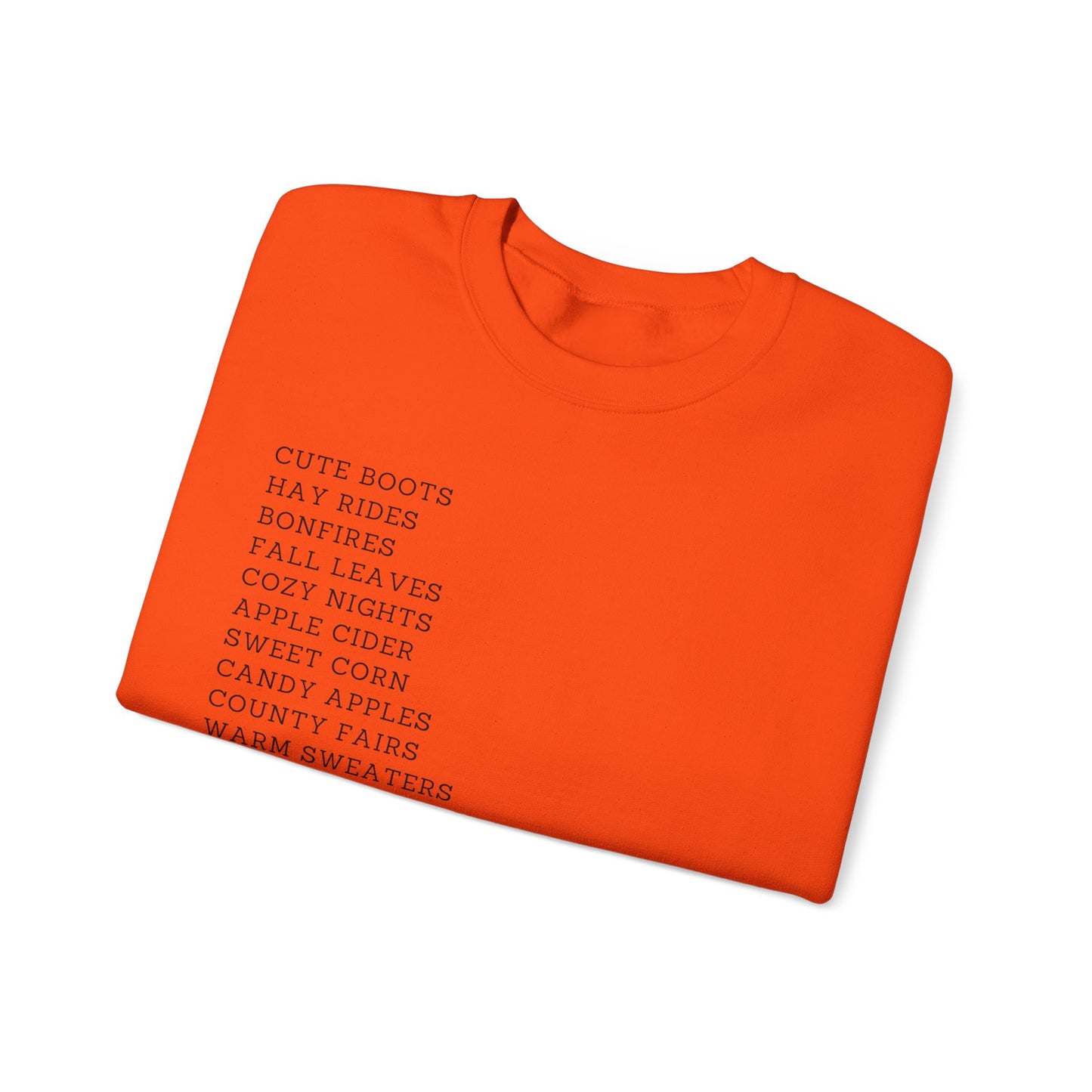 A Few Of My Favorite Autumn Things Sweatshirt
